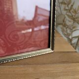 Gilded metal frame to install