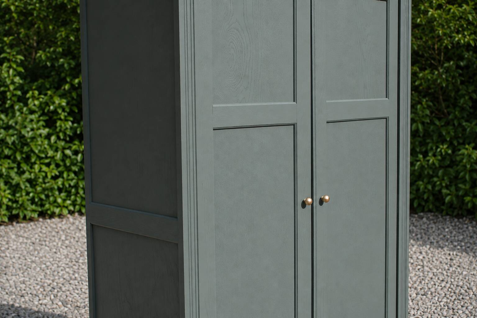 Renovated parisian wardrobe – kaki 4murs – antique wardrobe – country style