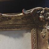 Old gilded frames with mouldings