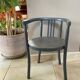 Fauteuil en bois courbé époque fin XIXe/Début XXe