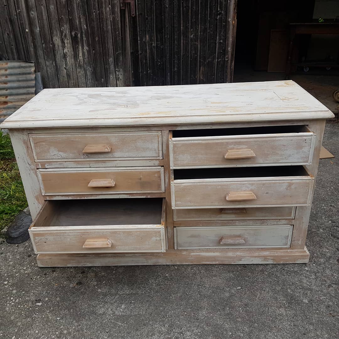 Meuble de métier bois massif