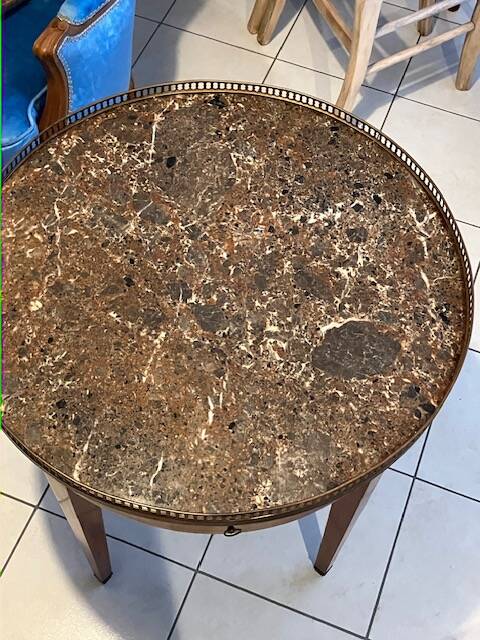 Louis XVI style bouillotte table