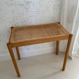 Cane side table