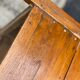 Oak Bamboo Seat Colonial Chairs