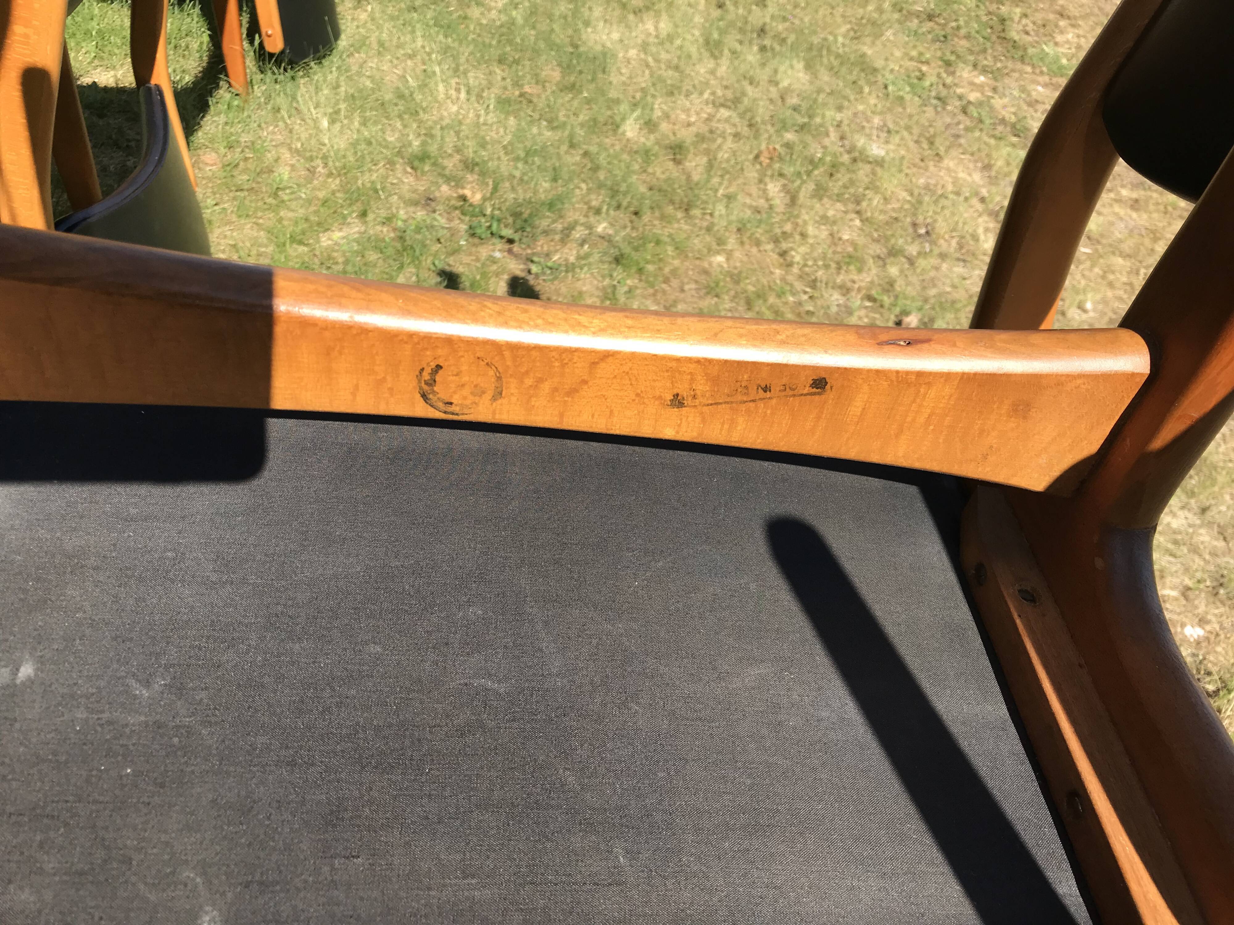 Set de 6 chaises scandinave