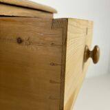 English chest of drawers pine wood