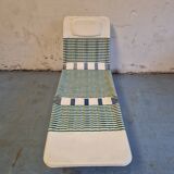 Chaise longue pliable