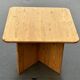 Vintage pine coffee table / side table in a minimalist organic design