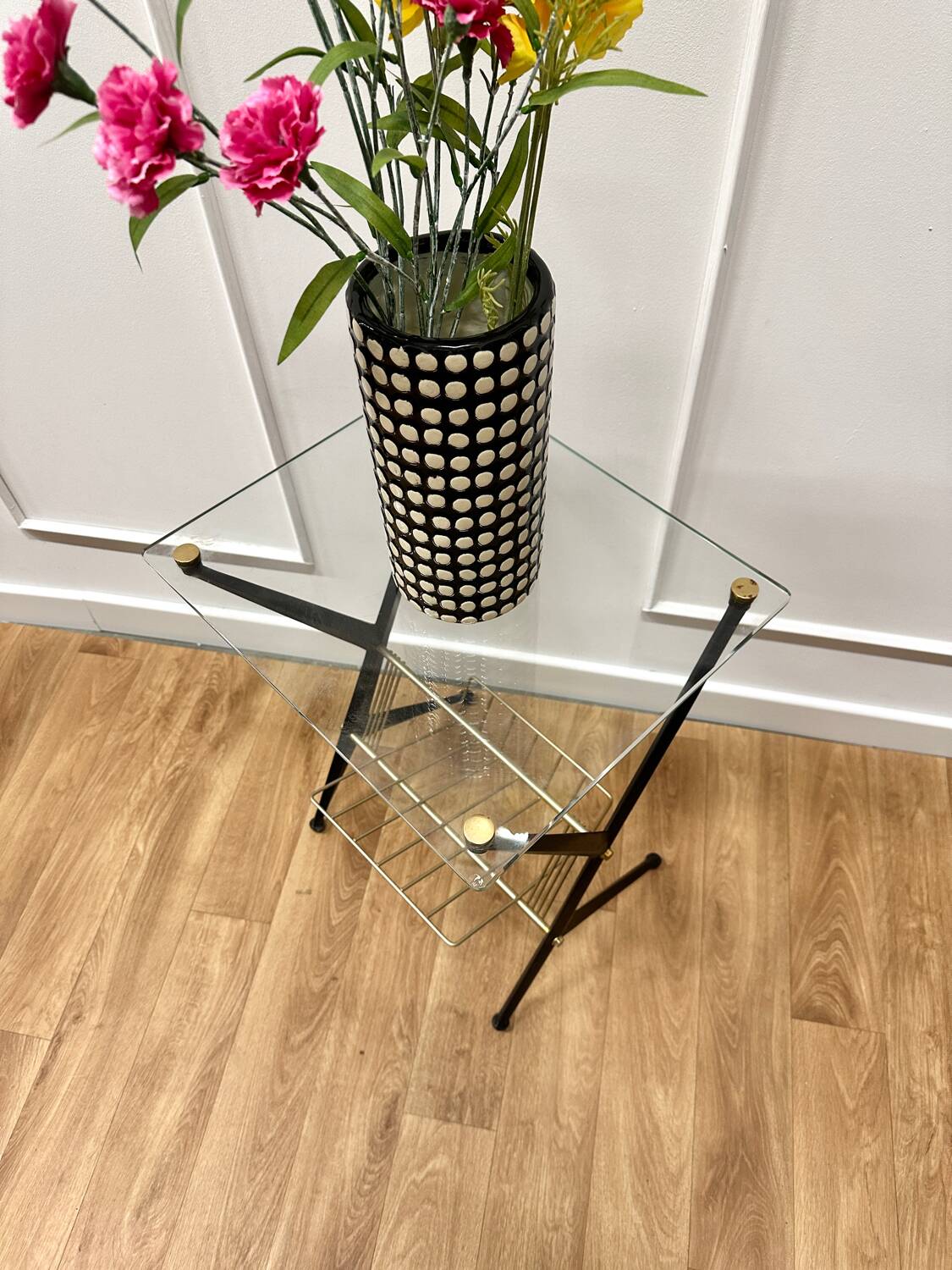 Angelo Ostuni Magazine Rack Table