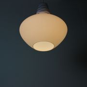 Mid-century glass pendant, 1960's