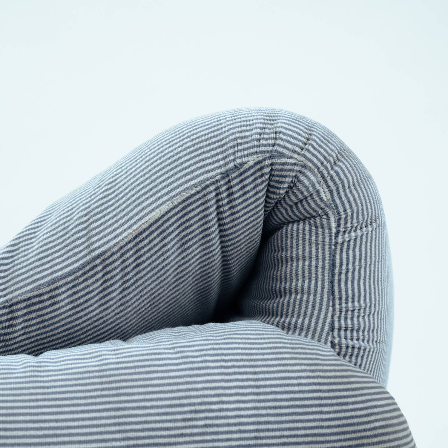 Chaise Maralunga avec repose-pieds par Vico Magistretti pour Cassina, années 1970