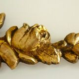 Pediment, gilded bronze, ornament for mirror, piece of furniture, signed Jacquet Grelier