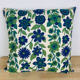 Vintage 70s flower cushion 47 x 47 cm