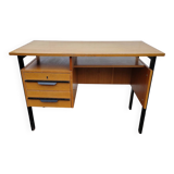 Vintage blond wood desk
