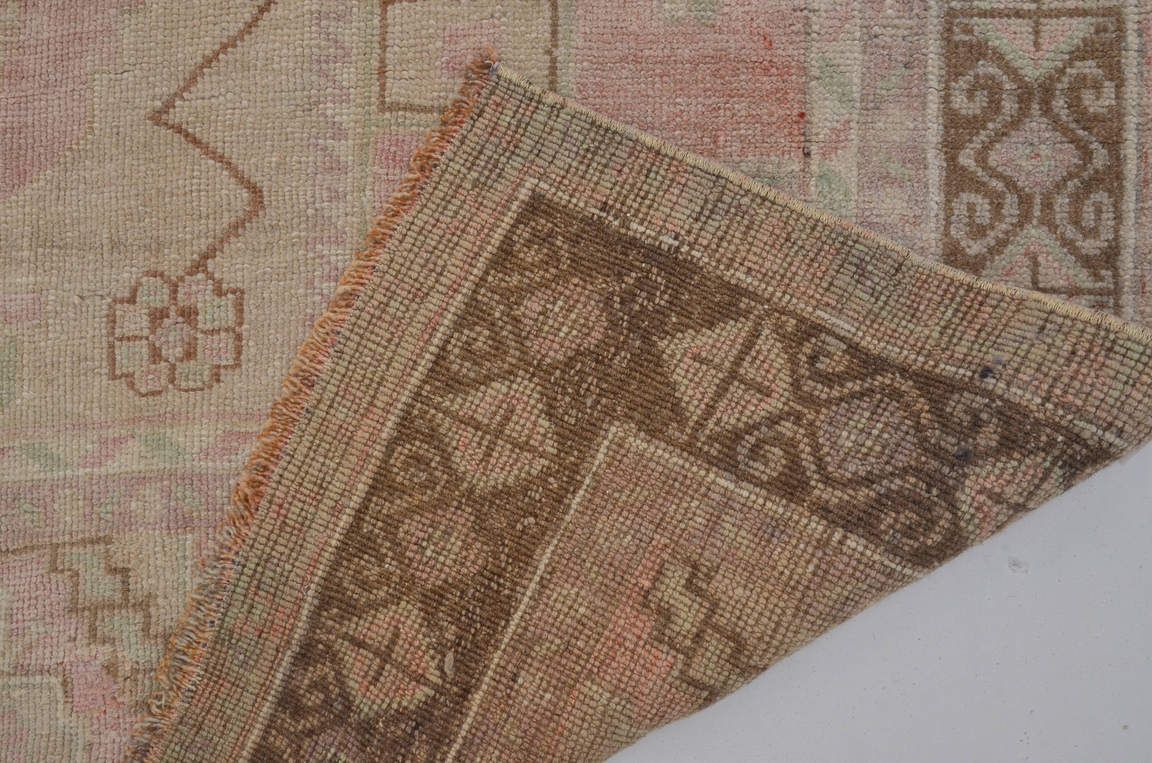 Oversize Anatolian Vintage Wool Carpet sku 1291