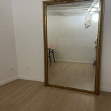 Large Louis Philippe mirror from the late 19th century, 195x117.