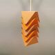 Hanging lamp, designed by the famous Louis Weisdorf, for Danish Lyfa in 1970, model EKKO