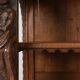 Baroque Style Display Case in Oak, Belgium, 1950s