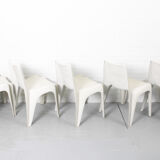Set of 5 chairs model no BA 1171 designed by Helmut Bätzner for Bofinger, Germany 1960s