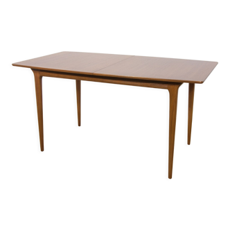 Table à manger extensible en teck du milieu du siècle de McIntosh, années 1960