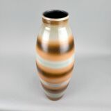 Mid-Century Large Ceramic Floor Vase, Czechoslovakia