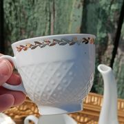 Vintage coffee service in porcelain Seltmann Weiden Bavaria –