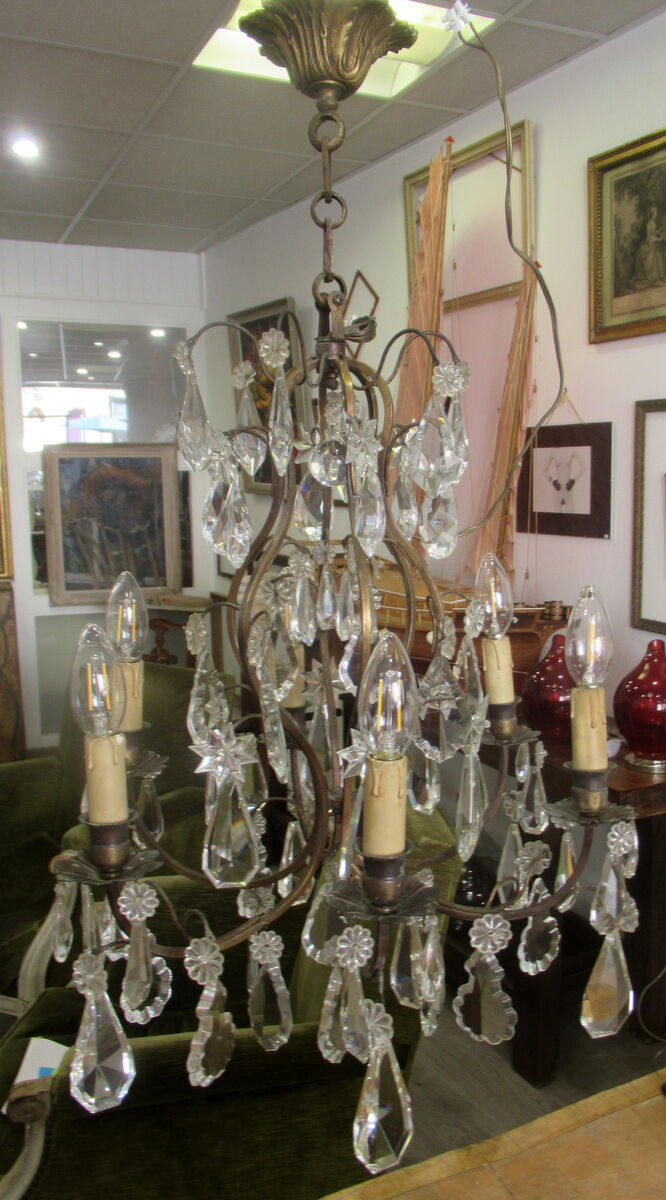 Chandelier with tassels