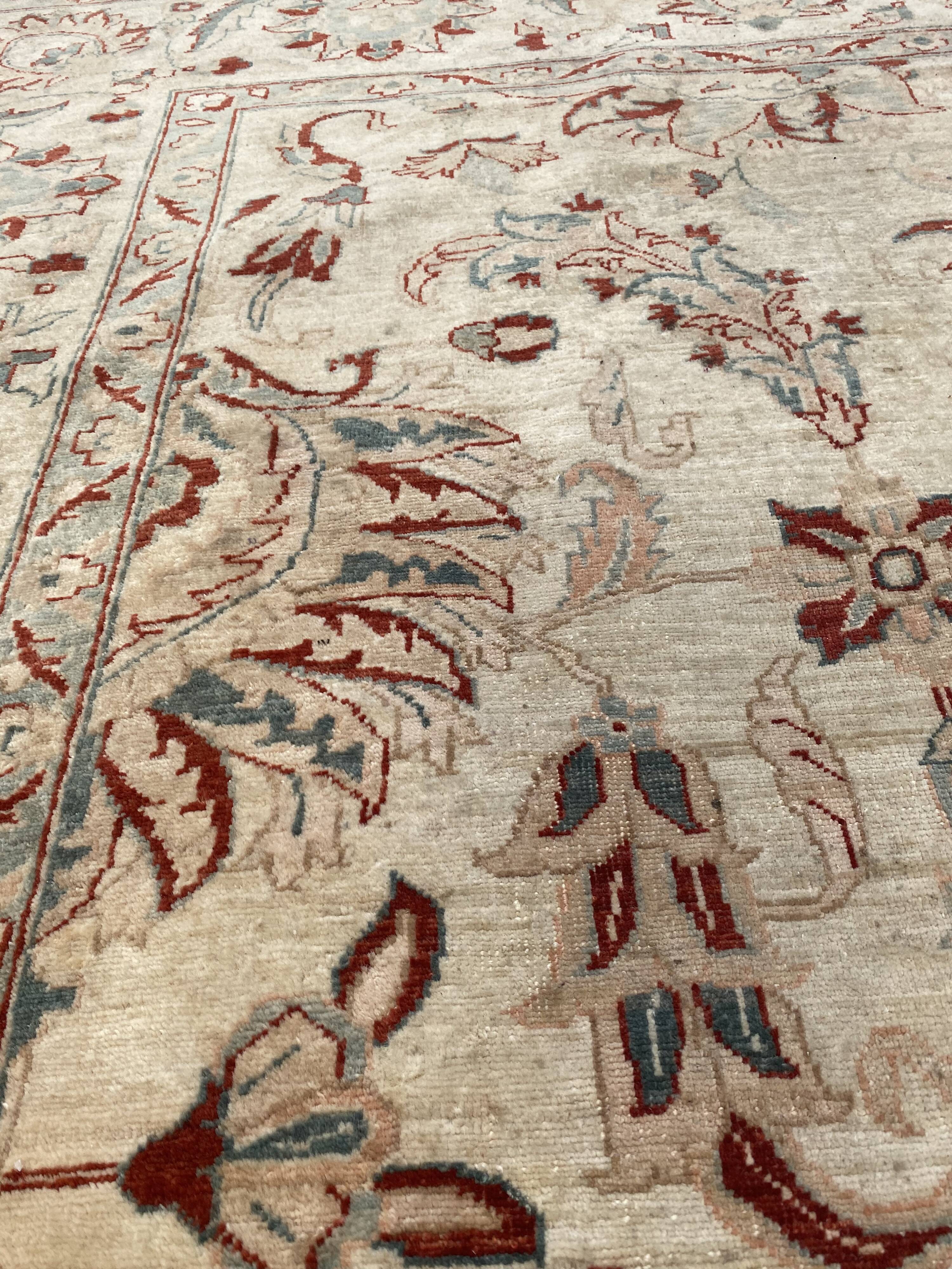 Contemporary carpet Chobi Afghan handmade 250x290 cm