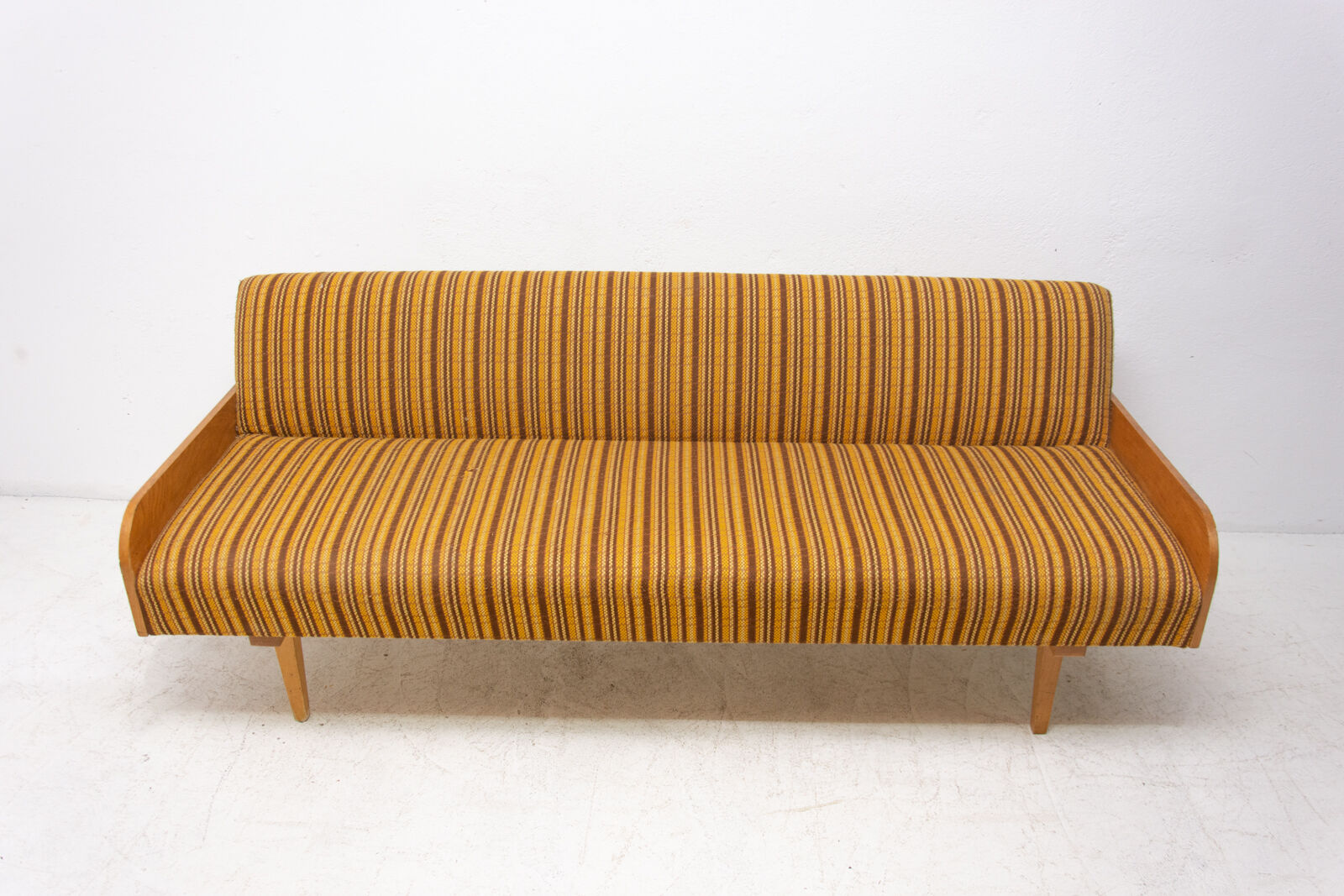 Canapé pliant du milieu du siècle, années 1960, Tchécoslovaquie