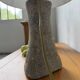 Lampe de bureau ou de table granit pierre sculptée 1970
