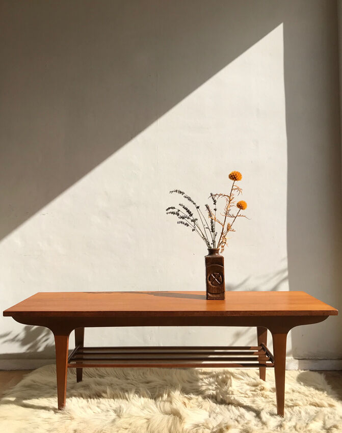 Teak coffee table from the 1960s