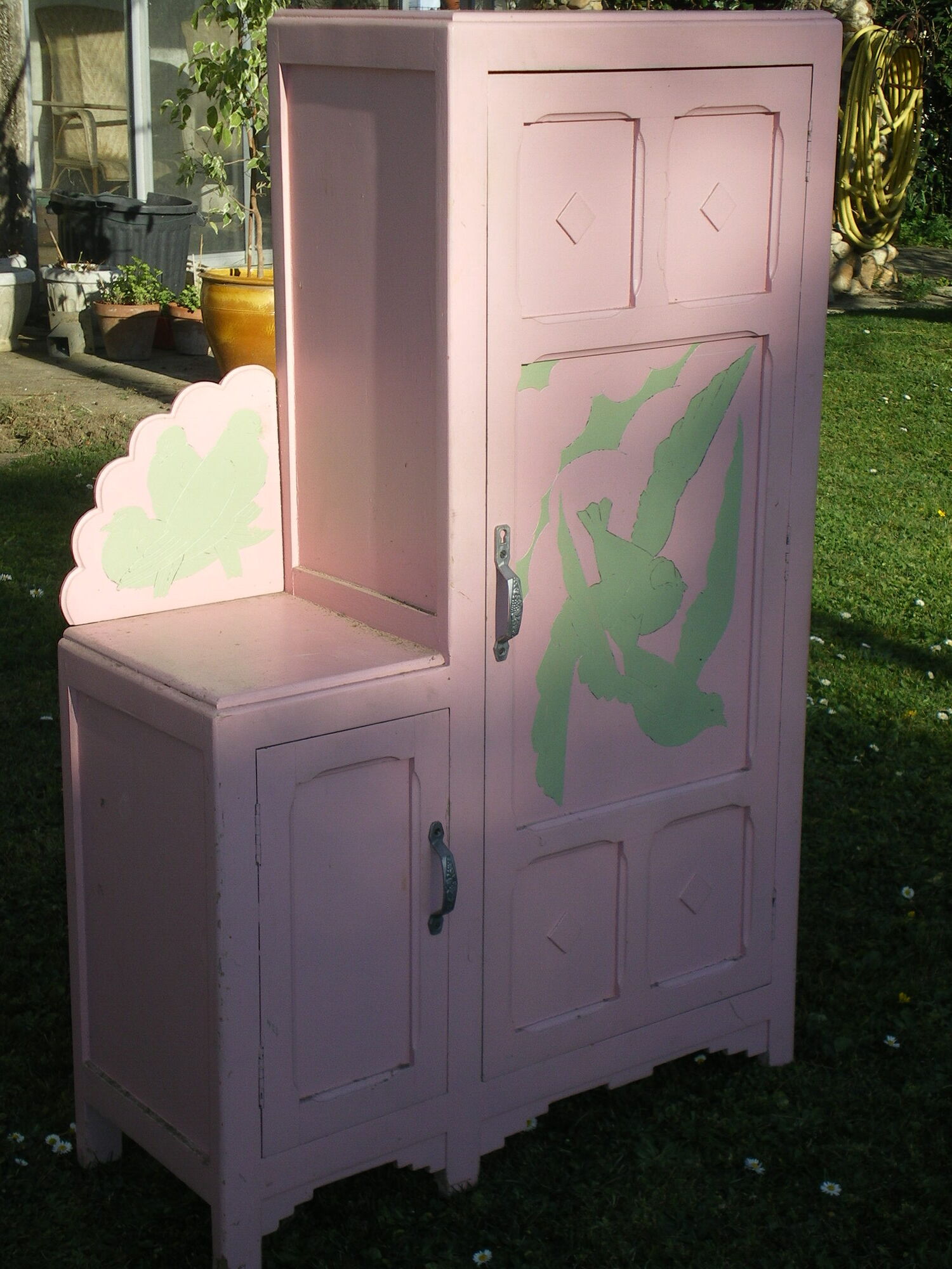 Vintage Baby Room: Storage wardrobe (Bed + mattress in separate announcement)