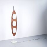 TEAK FLOOR LAMP BY GIOFFREDO REGGIANI 1969 REGGIANI PUBLISHER