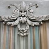 Classic wardrobe, 2 glass doors and interior mirrors