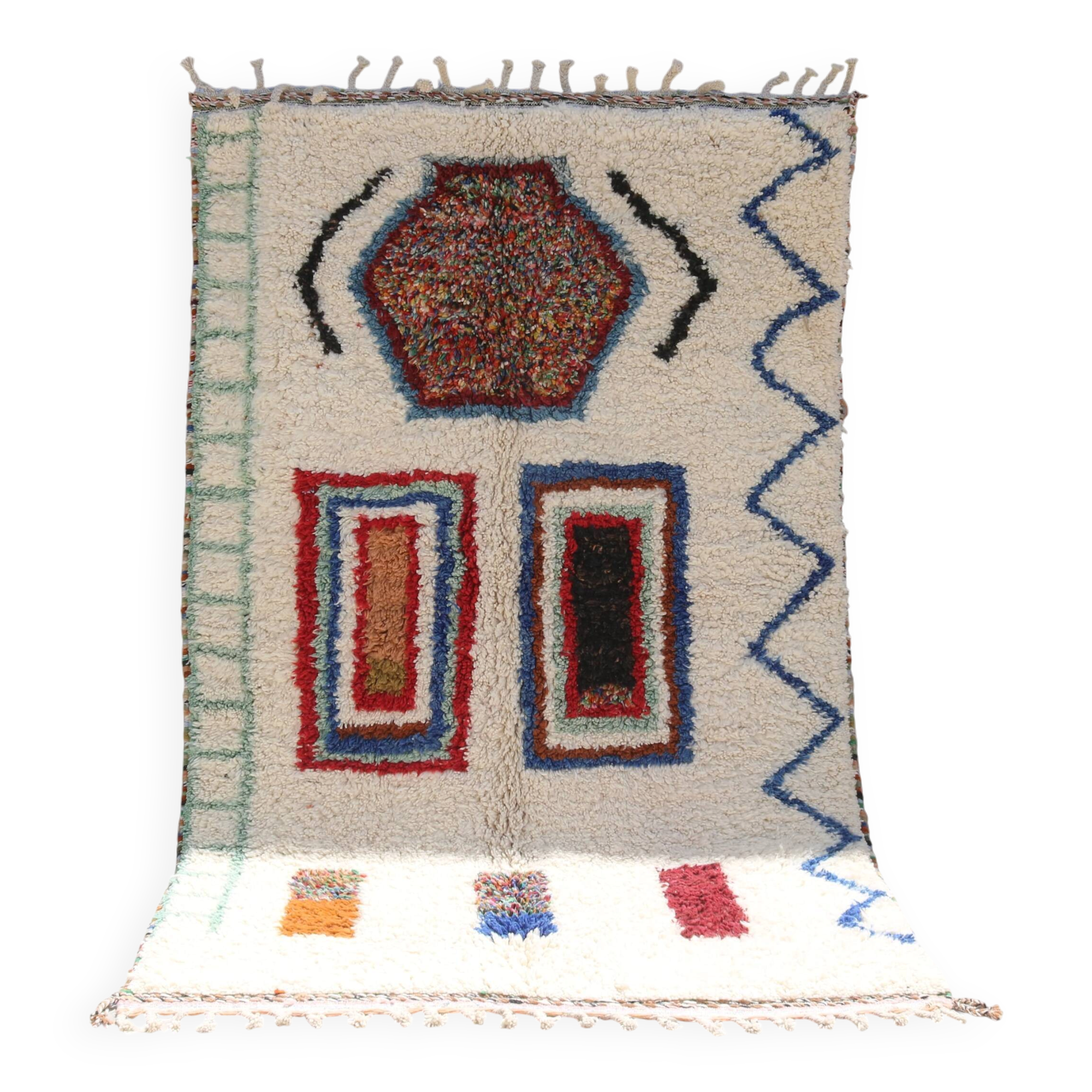 Colourful handmade rug, 250 x 160 cm - AZ835