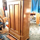 English bonnet chest in old pine