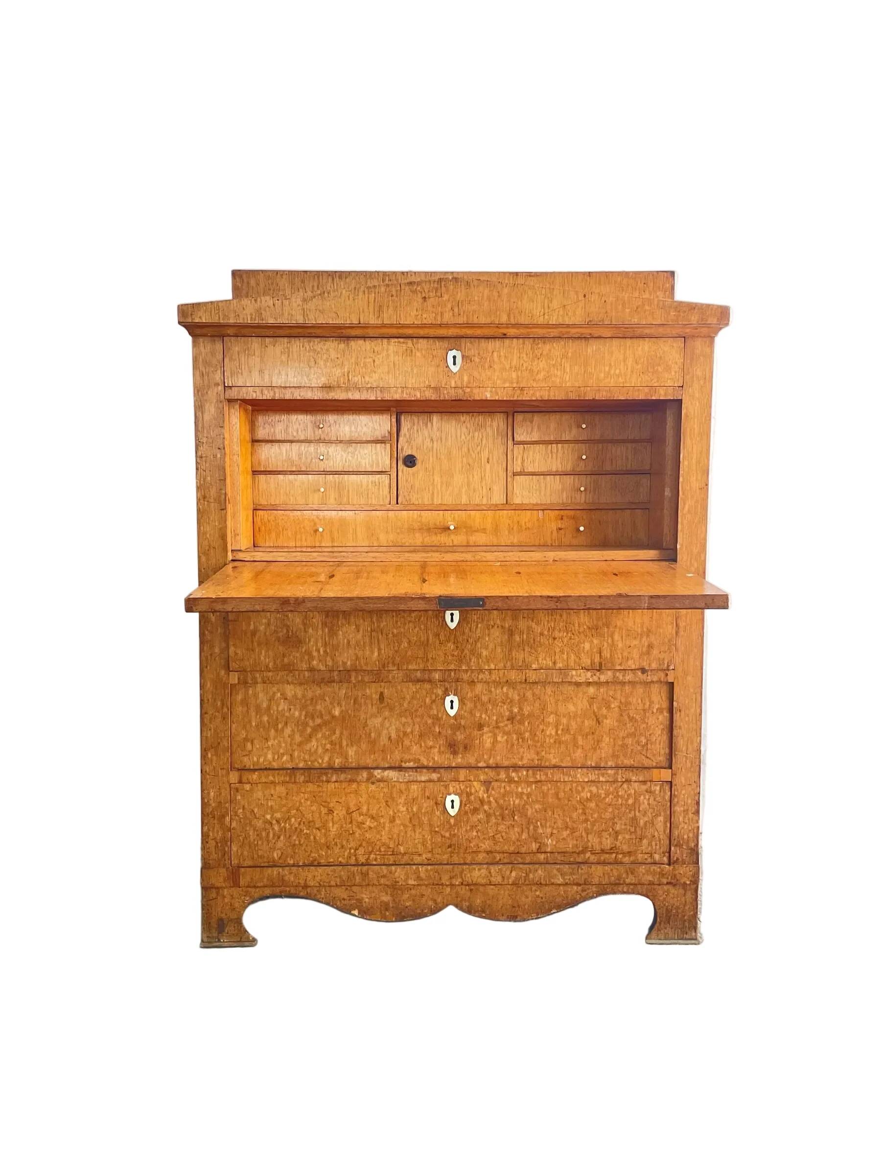 Swedish Biedermeier secretary, circa 1830–1845