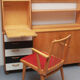 1950s Cherry Wood Secretary, Sideboard by WK