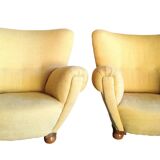 Armchairs Czehoslovakia, 1960s, Set of 2