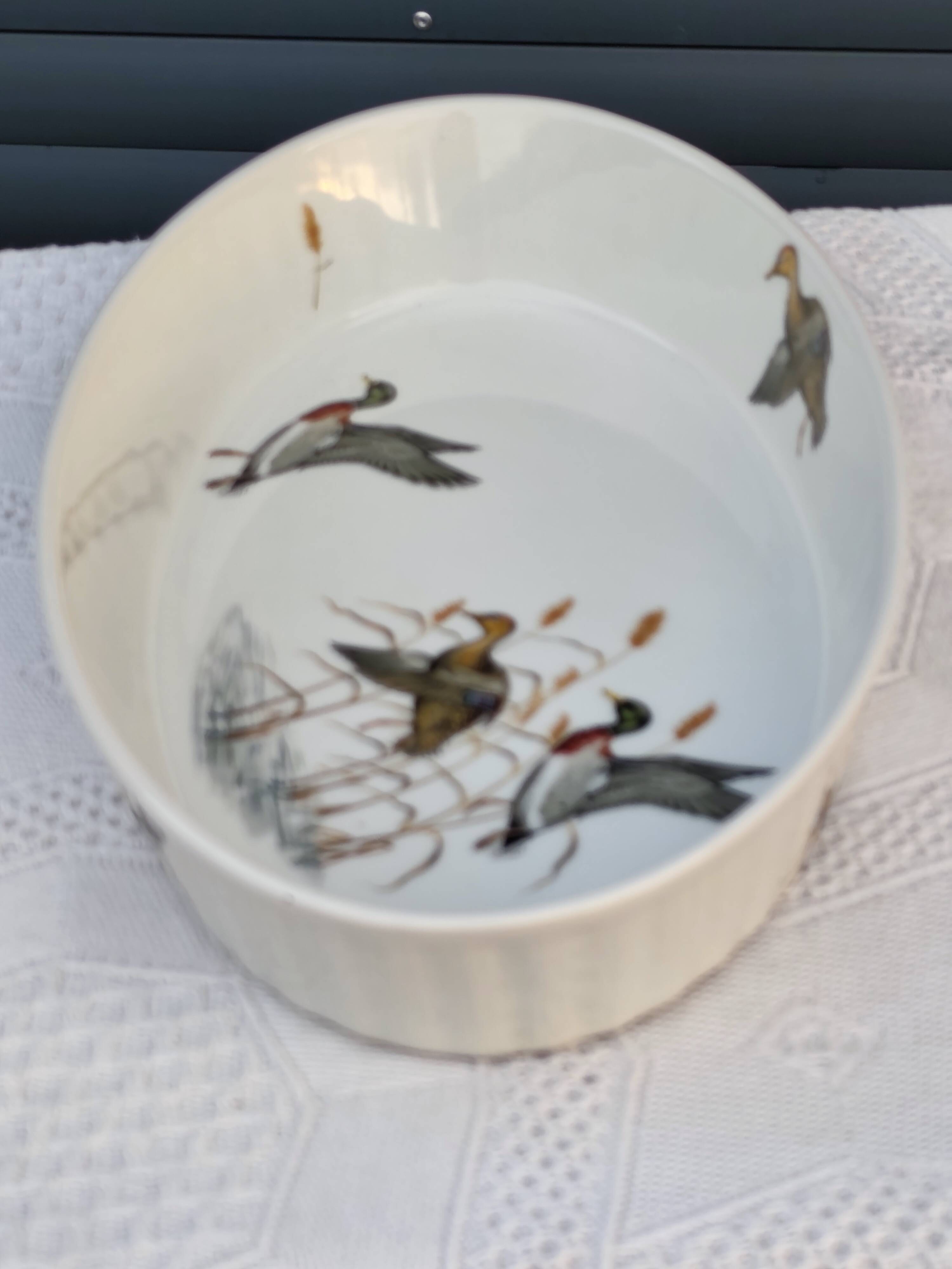 Vintage paris porcelain plate