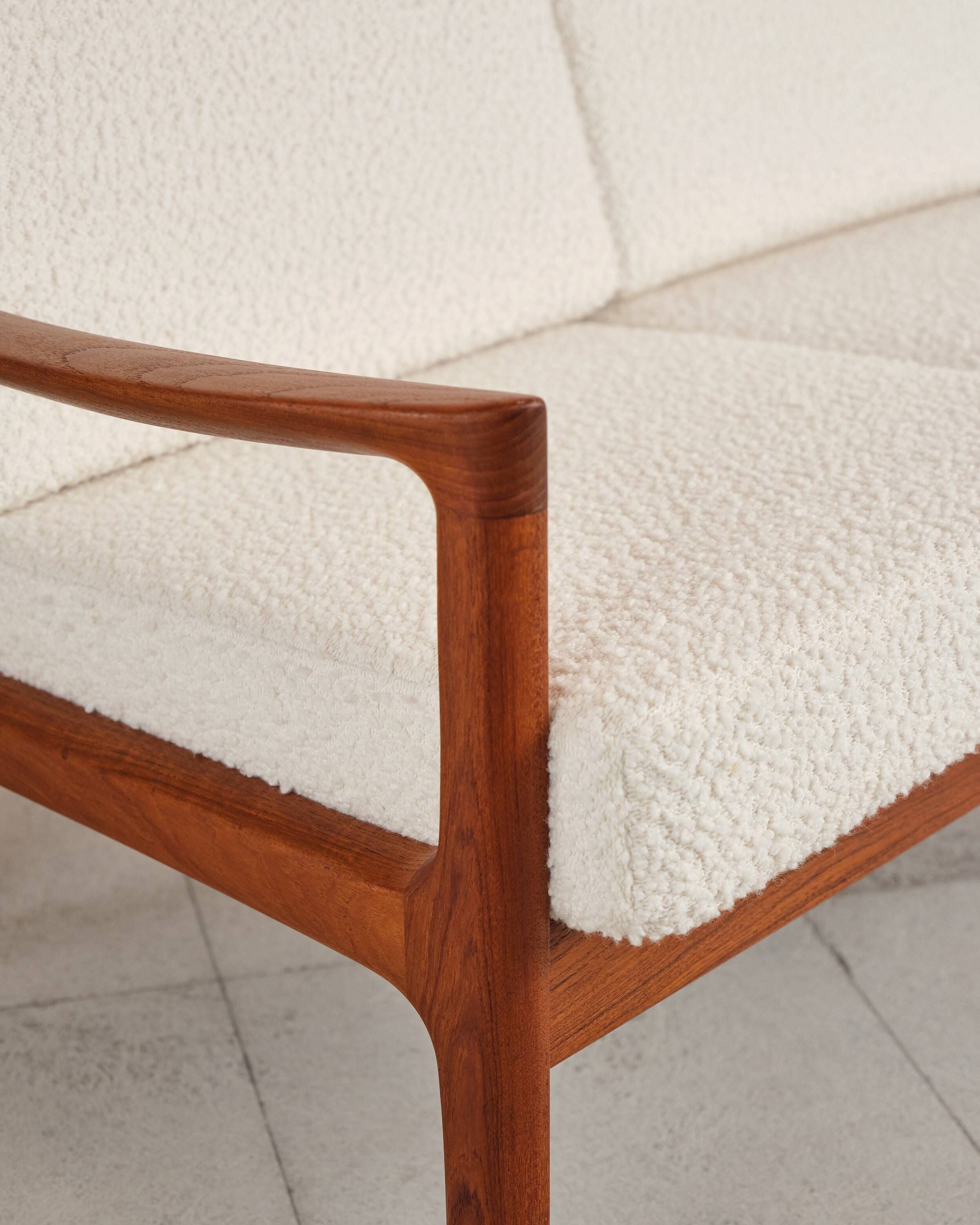 Senator 3-seater sofa in teak by Ole Wanscher, Denmark, 1950s.