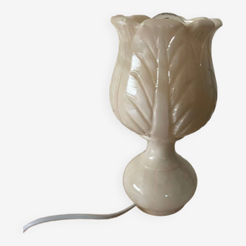 Alabaster table lamp