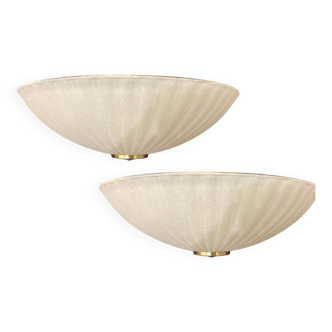 Murano Glass Sconces Set of 2 by Zonca