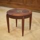 Mahogany gueridon with marquetry attributed to Maurice Dufrêne, 1930s.