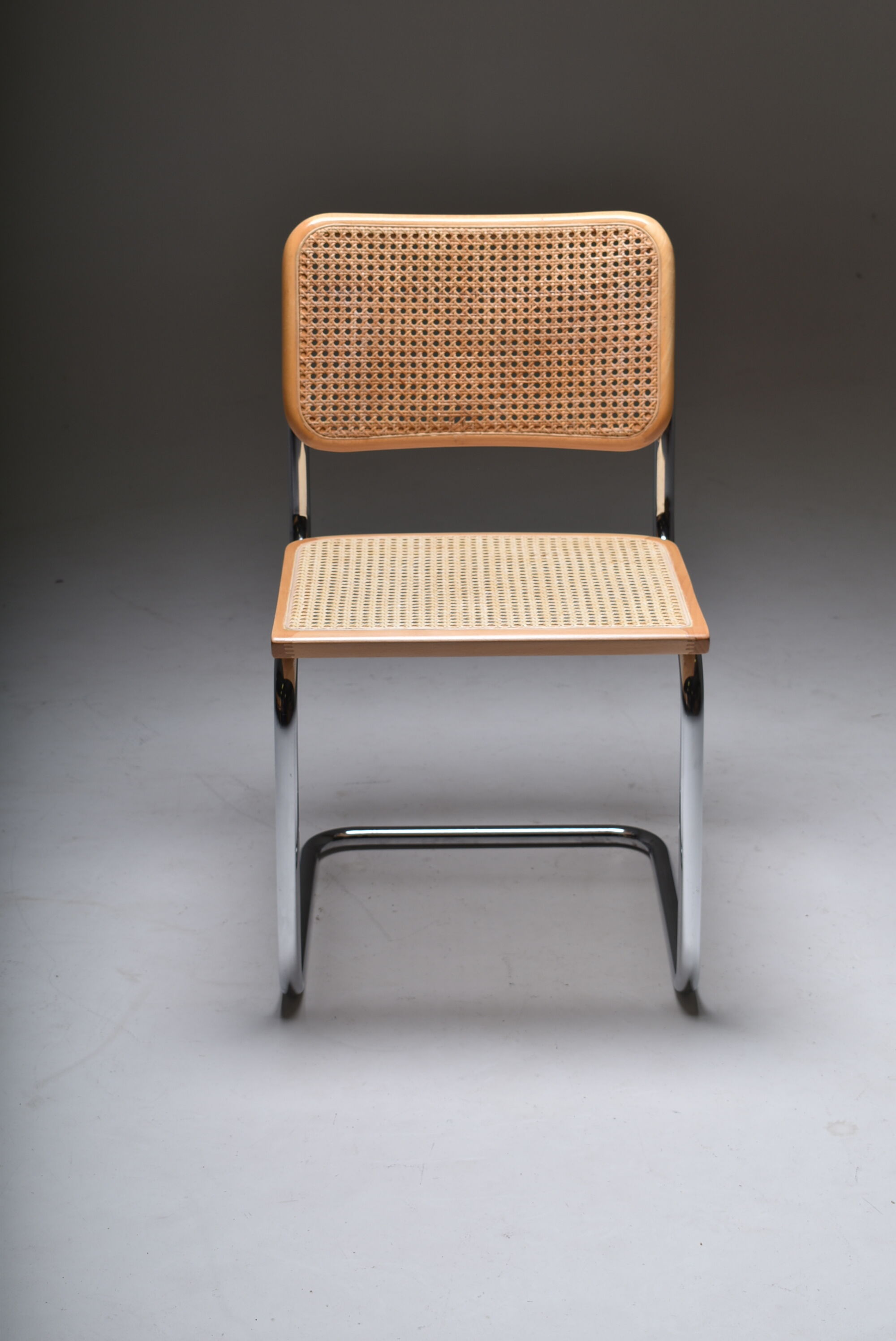Série de 6 chaises Cesca B32 Marcel breuer Italie
