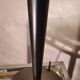 Mushroom lamp (said liner), h41 x l31, matt black