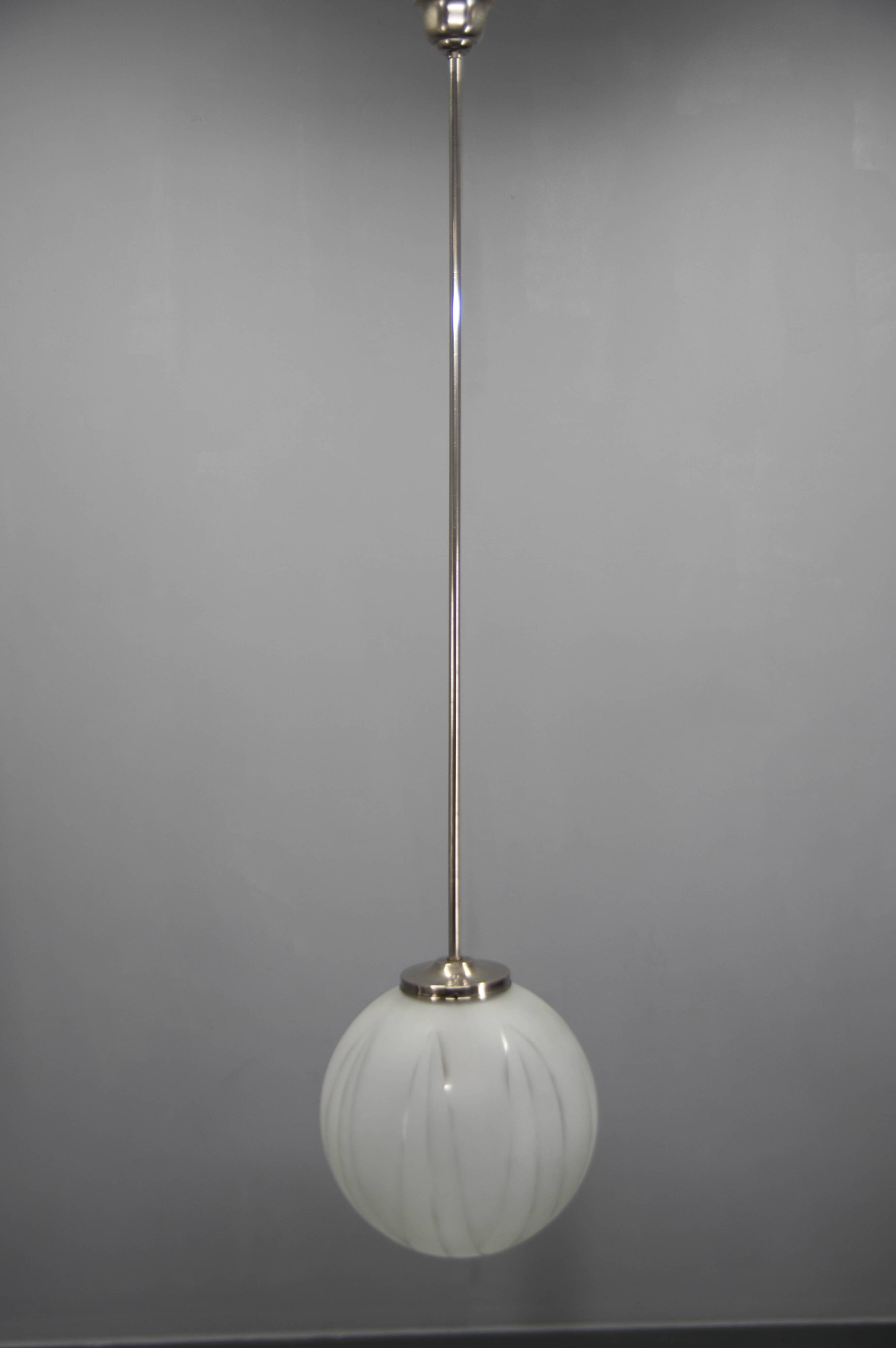 XXL Art Deco Pendant, 1930s