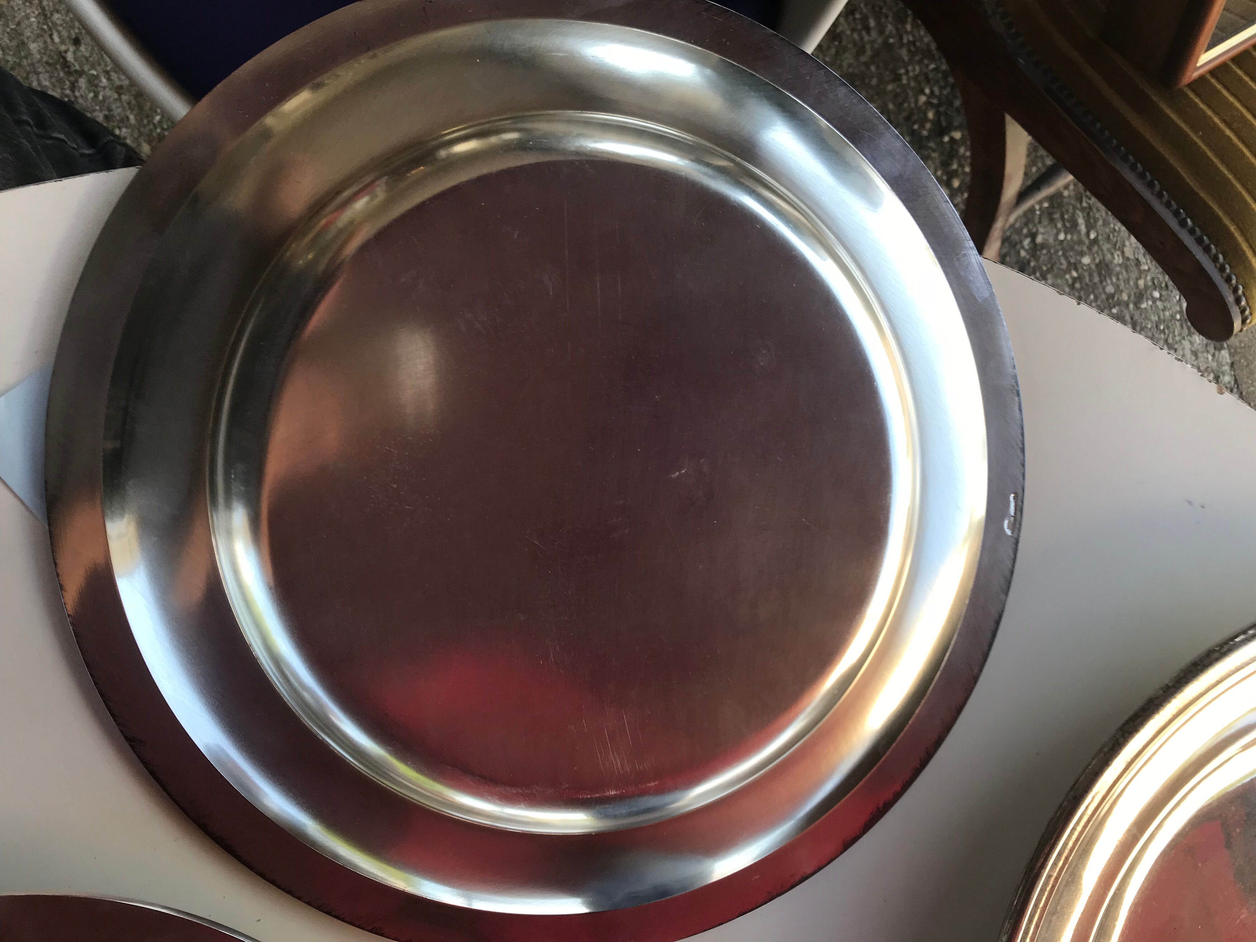 Round dish Christofle