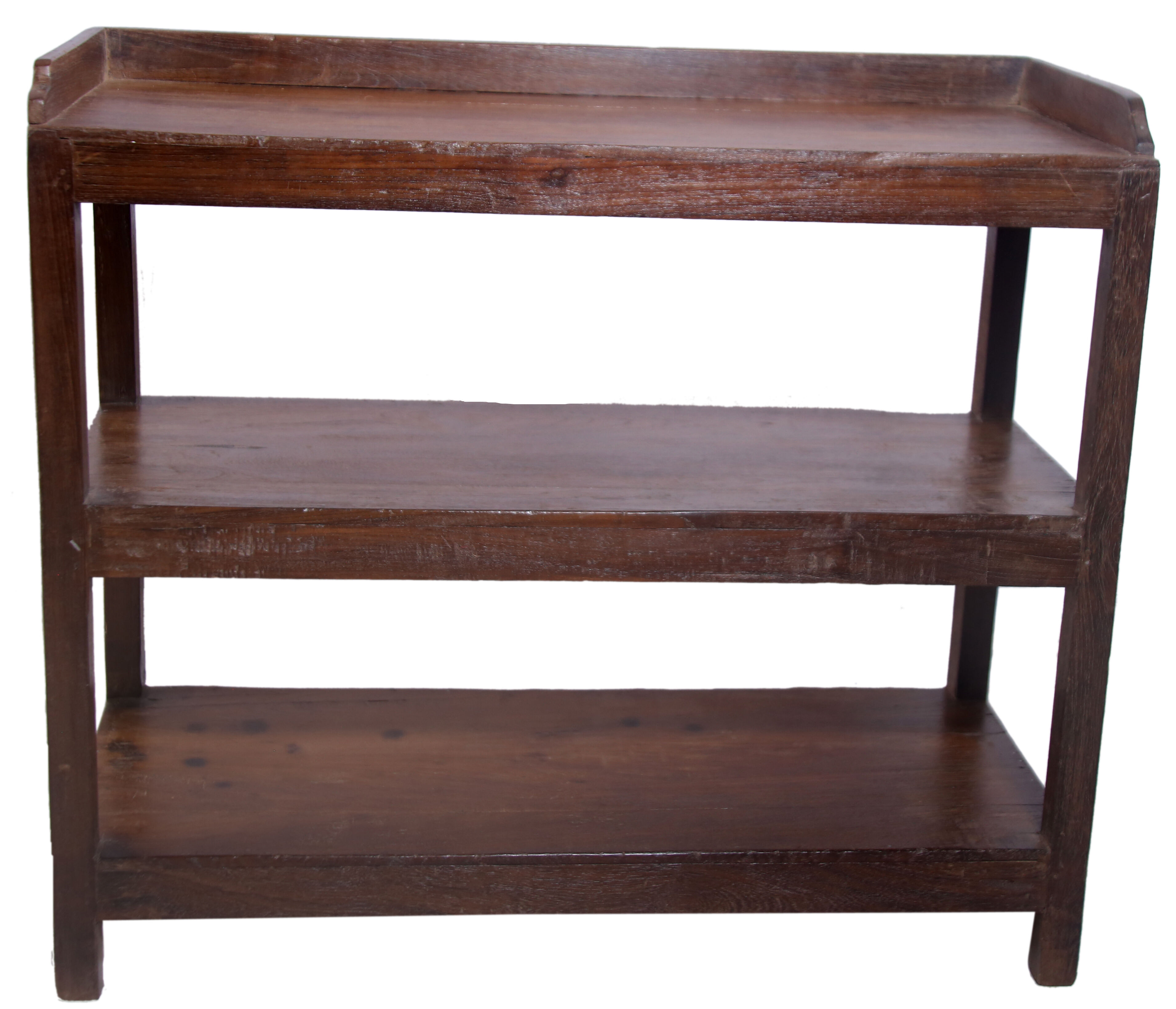 Etagère en teck birman ancien