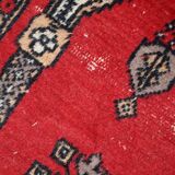 Tapis Vintage de Prière Lahore en Laine, Années 1950, Artisanat Pakistanais